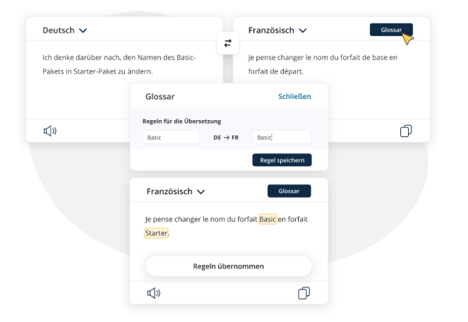 screenshot of DeepL Pro